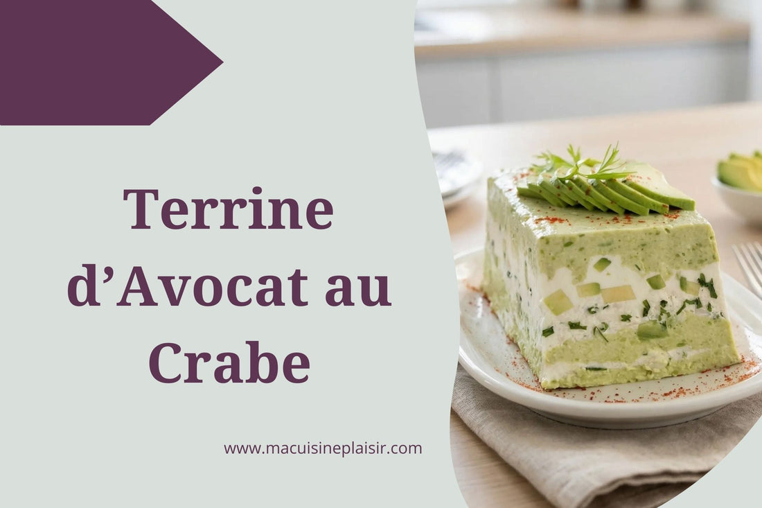Terrine d'Avocat au Crabe