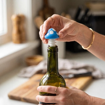 bouchon de bouteille champilock bleu