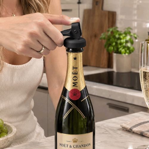 bouchon pour champagne champlock noir