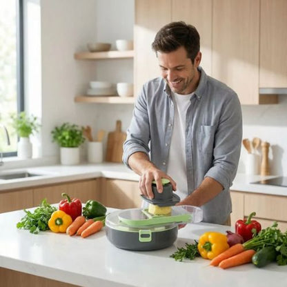 coupe legumes veggiebox pratique