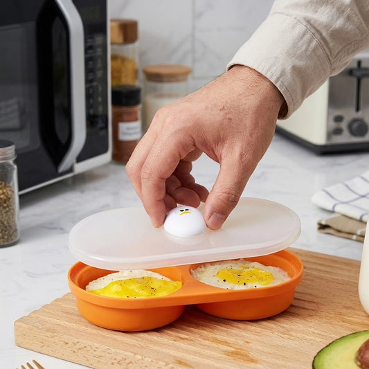 cuiseur a oeuf eggminute orange