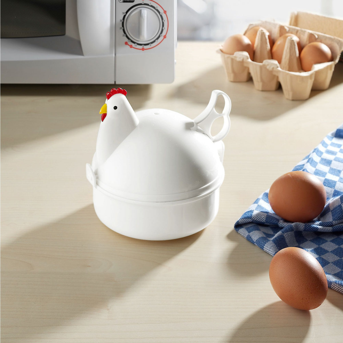 cuiseur oeuf micro onde eggpop amusant