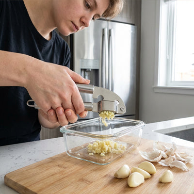 presse ail en inox alinox simple