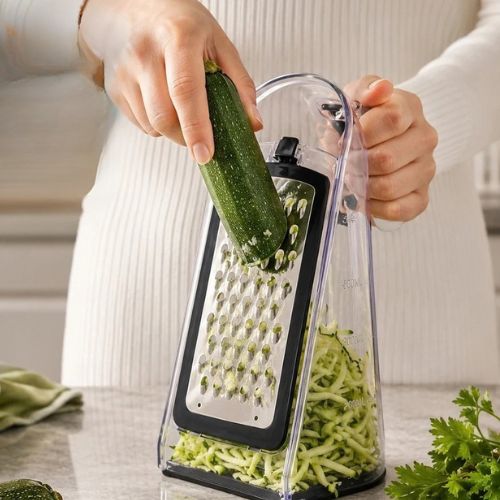 râpe à légumes manuelle rapeo courgette